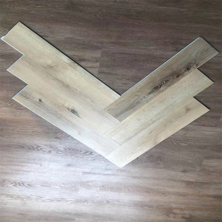 100% environmentally friendly waterproof wood grain interlocking tiles interlock click vinyl spc flooring